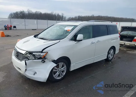 2012 Nissan Quest Le from USA, damaged, VIN JN8AE2KP4C9040517